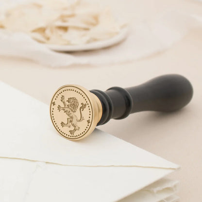 Leo Crest Wax Stamp／ライオンシンボル.