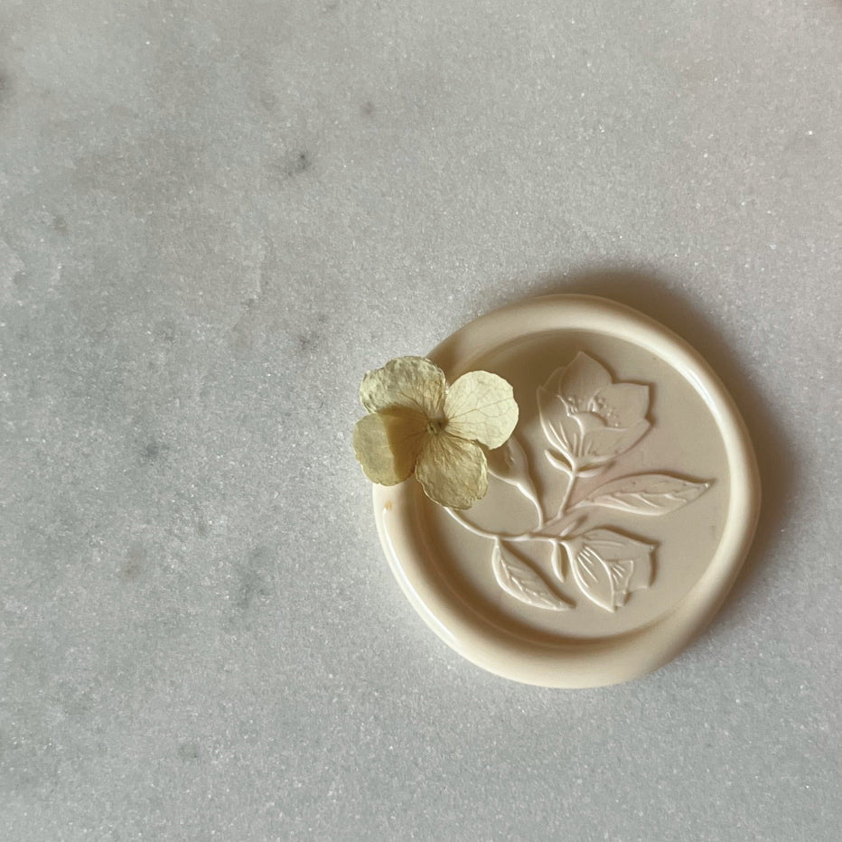 Wild Rose Wax Stamp／野ばら.